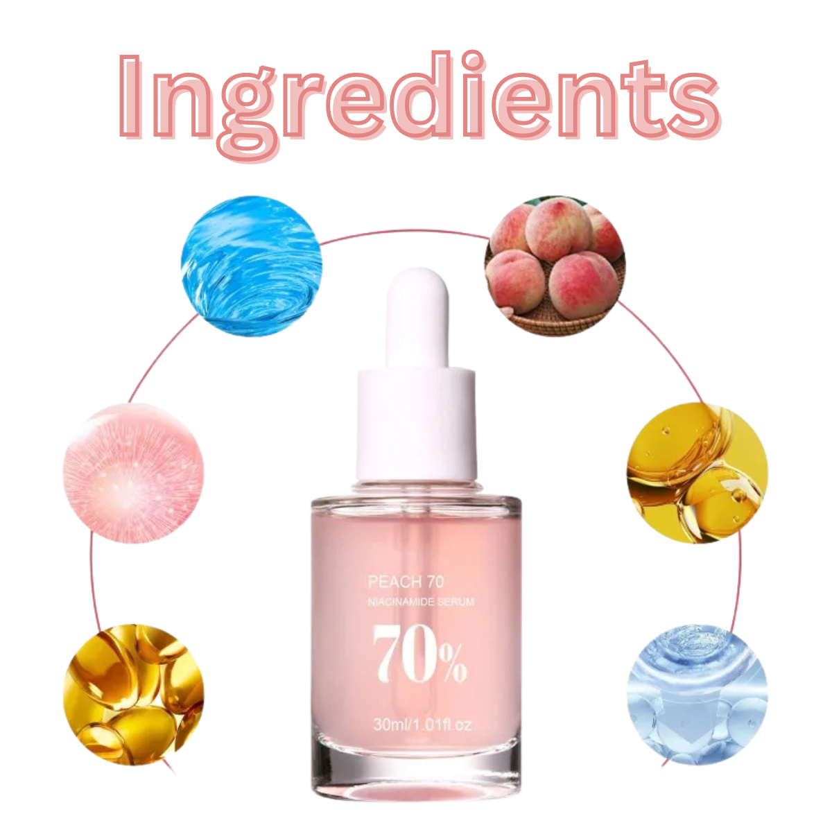 Sérum Activateur à la Niacinamide et Pêche